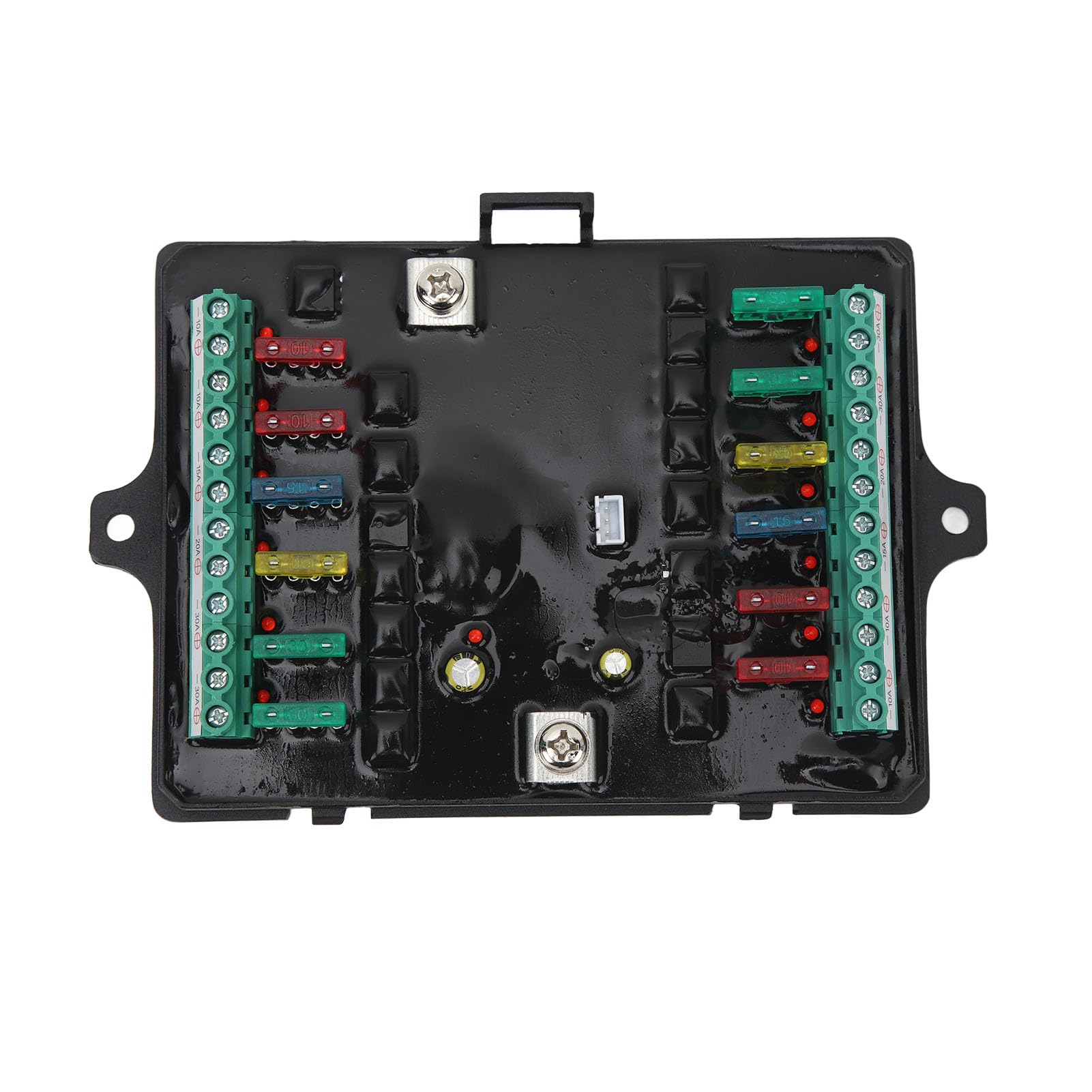 12-grupowy panel przełączników, wodoodporny kontroler kolorów RGB IP65 12V do 24 V do ciężarówki, łodzi, off-road, ATV, UTV, SUV, IP65, aluminium obrabiane CNC