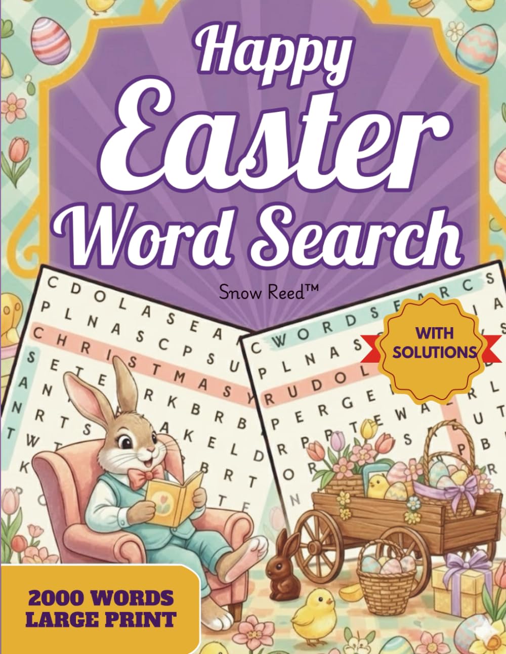 Easter Word Search Puzzle Book: Fun and Relaxing Word Puzzles Inspired by Easter
