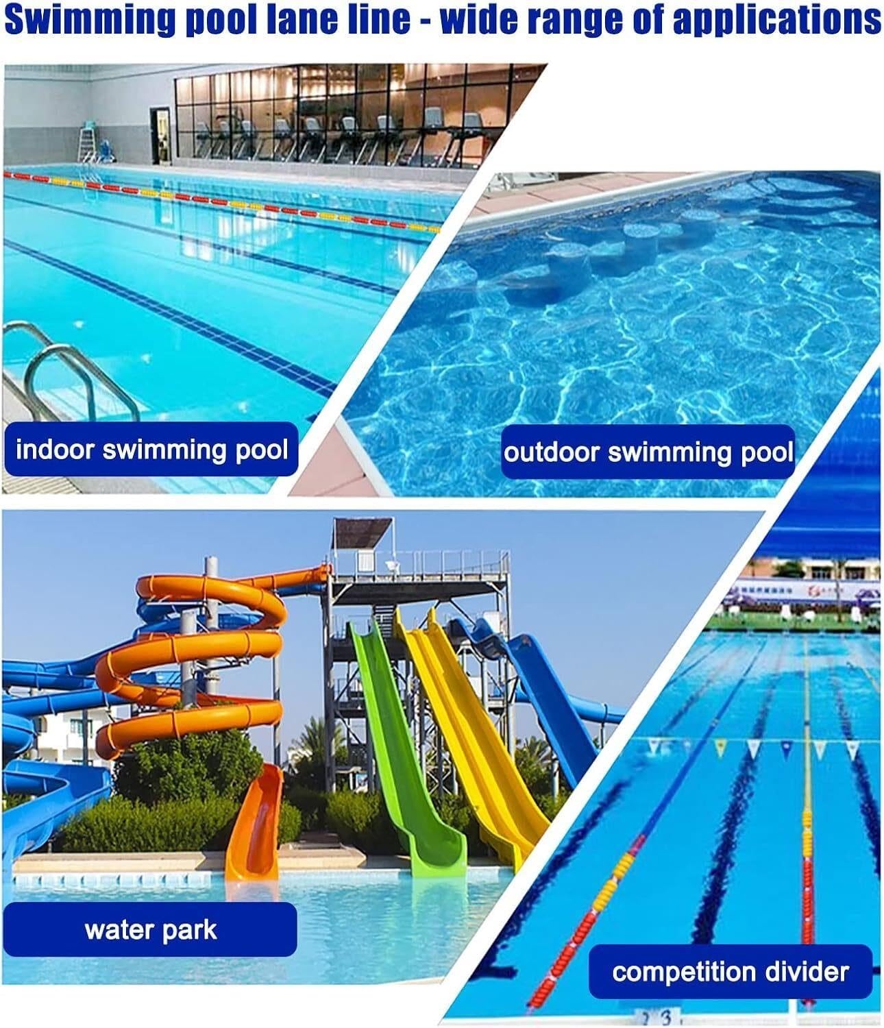 Sicherheitsseil mit Schwimmern,