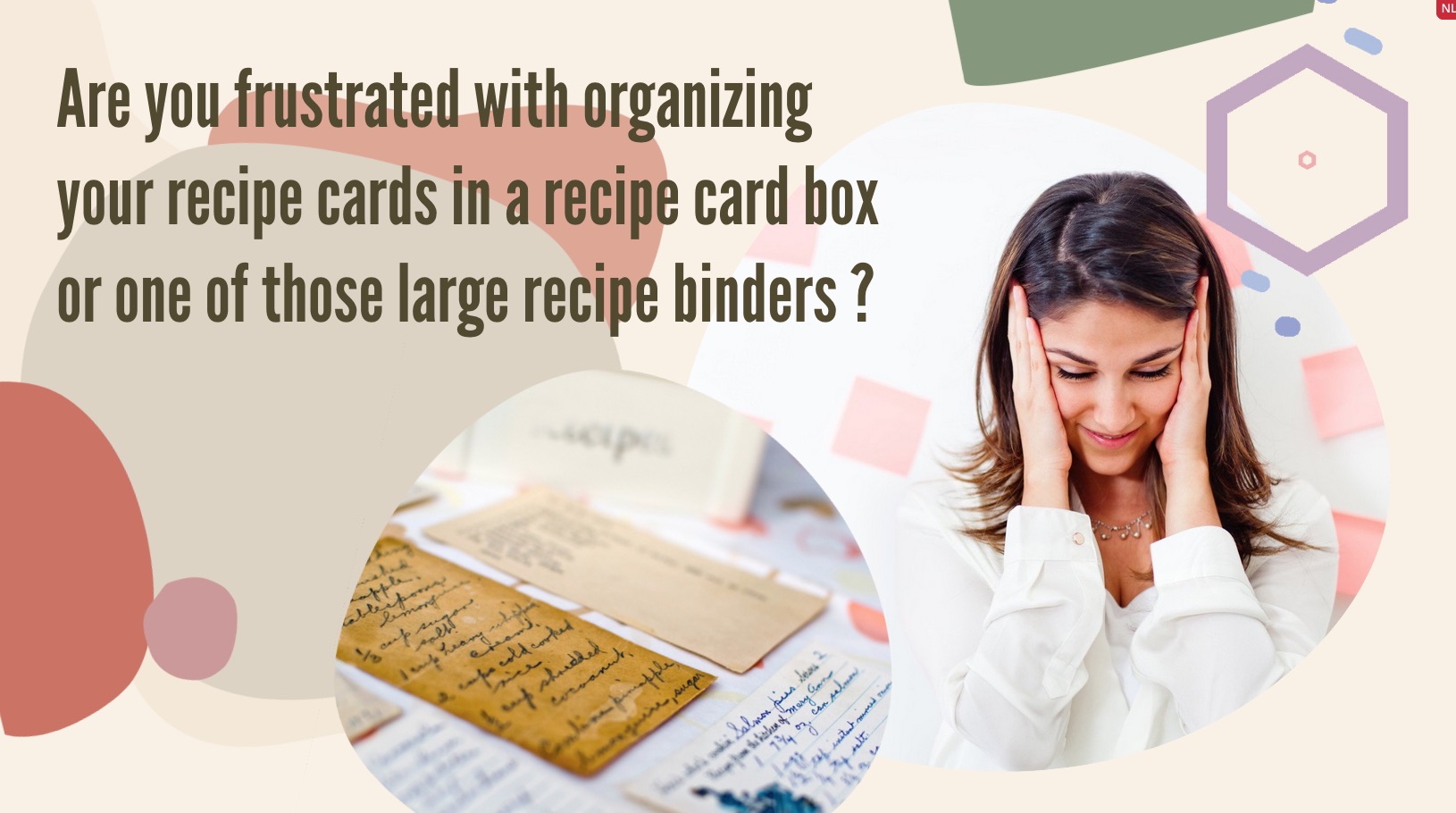 Amazon.com: Meadowsweet Kitchens Recipe Card Holder Cookbook Mini 2 Ring Binder  Organizer