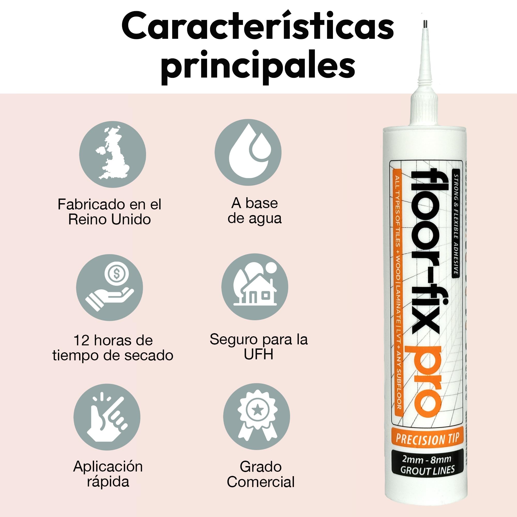 300ml - ¡Fija rápidamente las baldosas sueltas sin quitarlas! Con Punta De Inyección Incorporada De 2mm Para Reparaciones Rápidas En Baldosas Con Líneas De Gorut Estrechas (12)