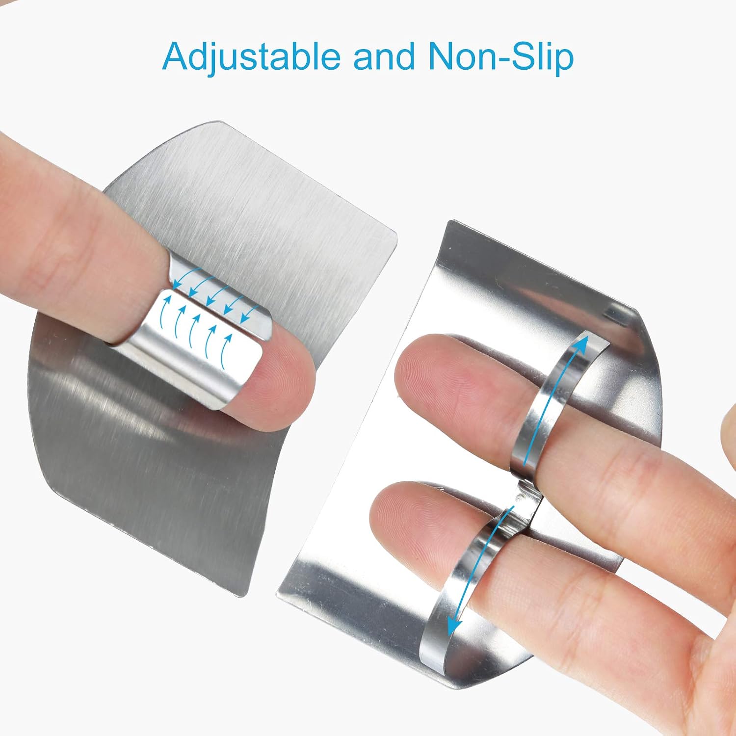 Finger Guards for Cutting, Finger Cots, Knife Cutting Protector and Thumb Guard Peelers for Nuts, Kitchen Tool Avoid Hurting When Slicing and Chopping (Single Finger)