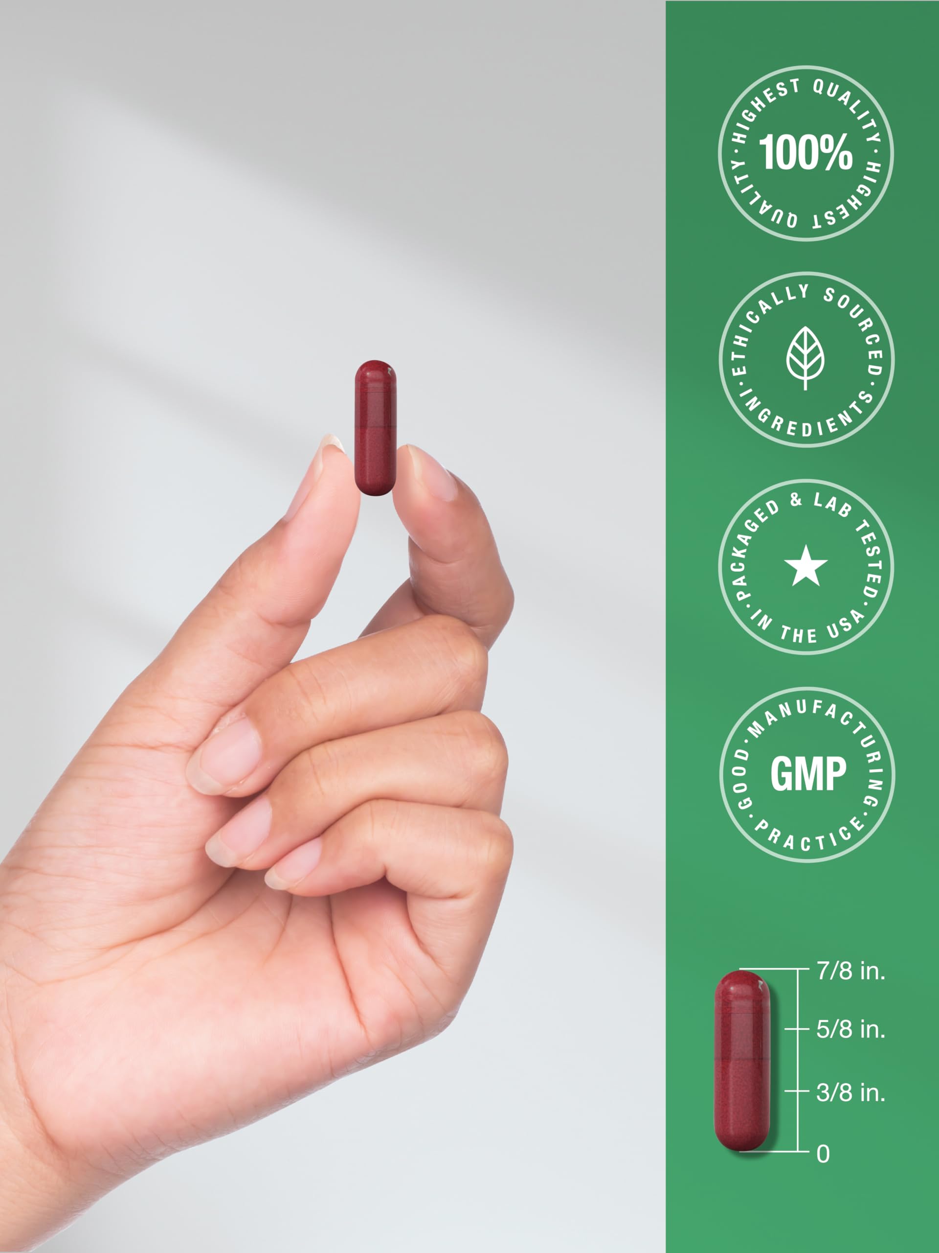 Horbäach Beet Root Powder Capsules | 320 Pills — Amazon image 7