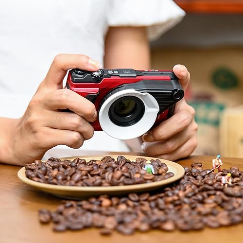 Miniatura 14 de JJC Anillo guía de luz LED para Olympus TG-7 TG-6 TG-5 TG-4 TG-3 TG-2 TG-1, reemplazo de guía de luz LG-1, luz de anillo de guía macro para Olympus