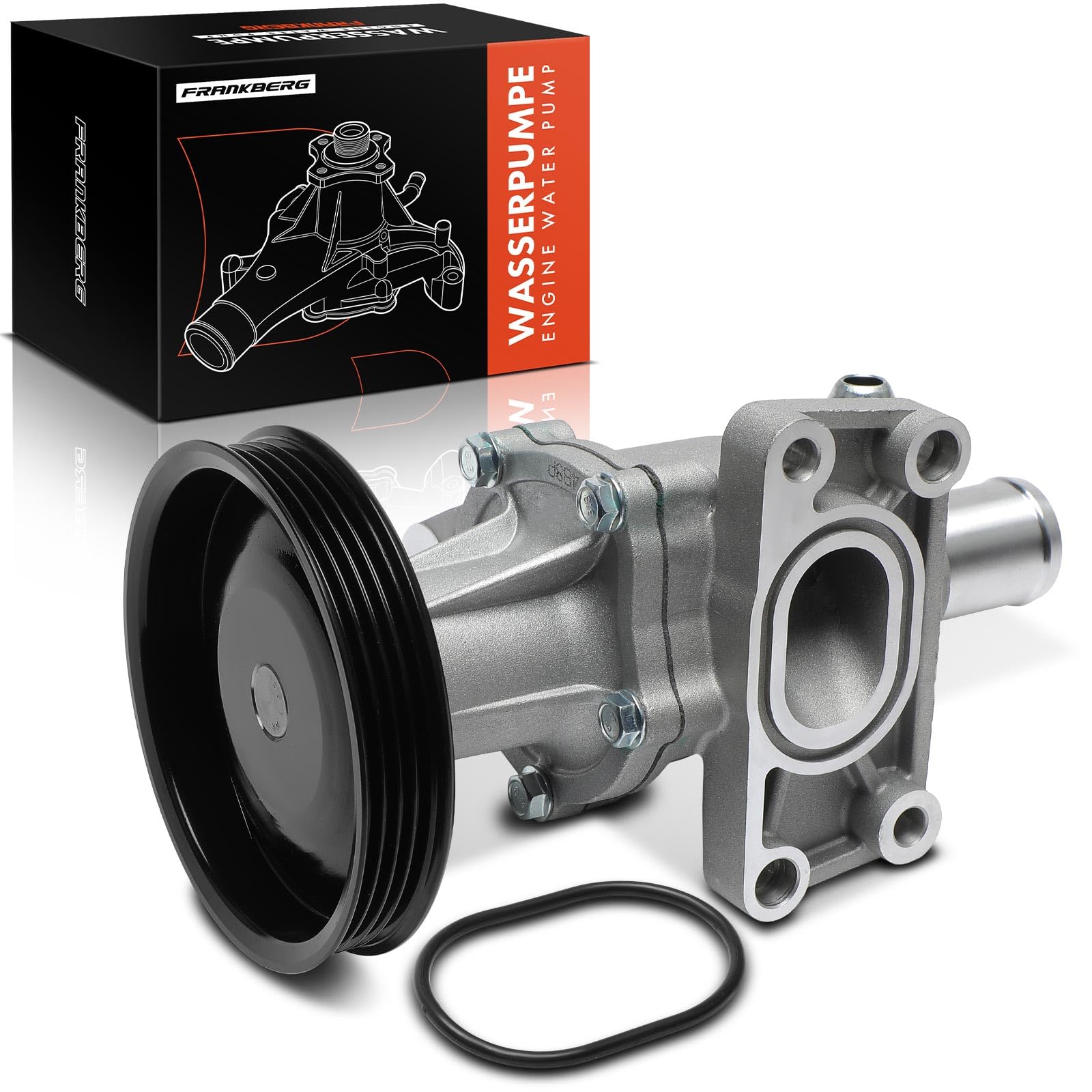 Frankberg Refrigerante de bomba de agua con junta para gasolina 96416294 | Compatible con: Aveo/Kalos Saloon T250 T255, Aveo/Kalos Hatchback T250 T255, Spark M300, Kalos sedán KLAS