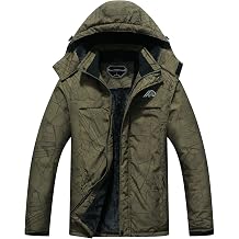Men's Waterproof Ski Jacket Snowboarding Windbreaker Warm Winter Hooded Mountain Snow Coat