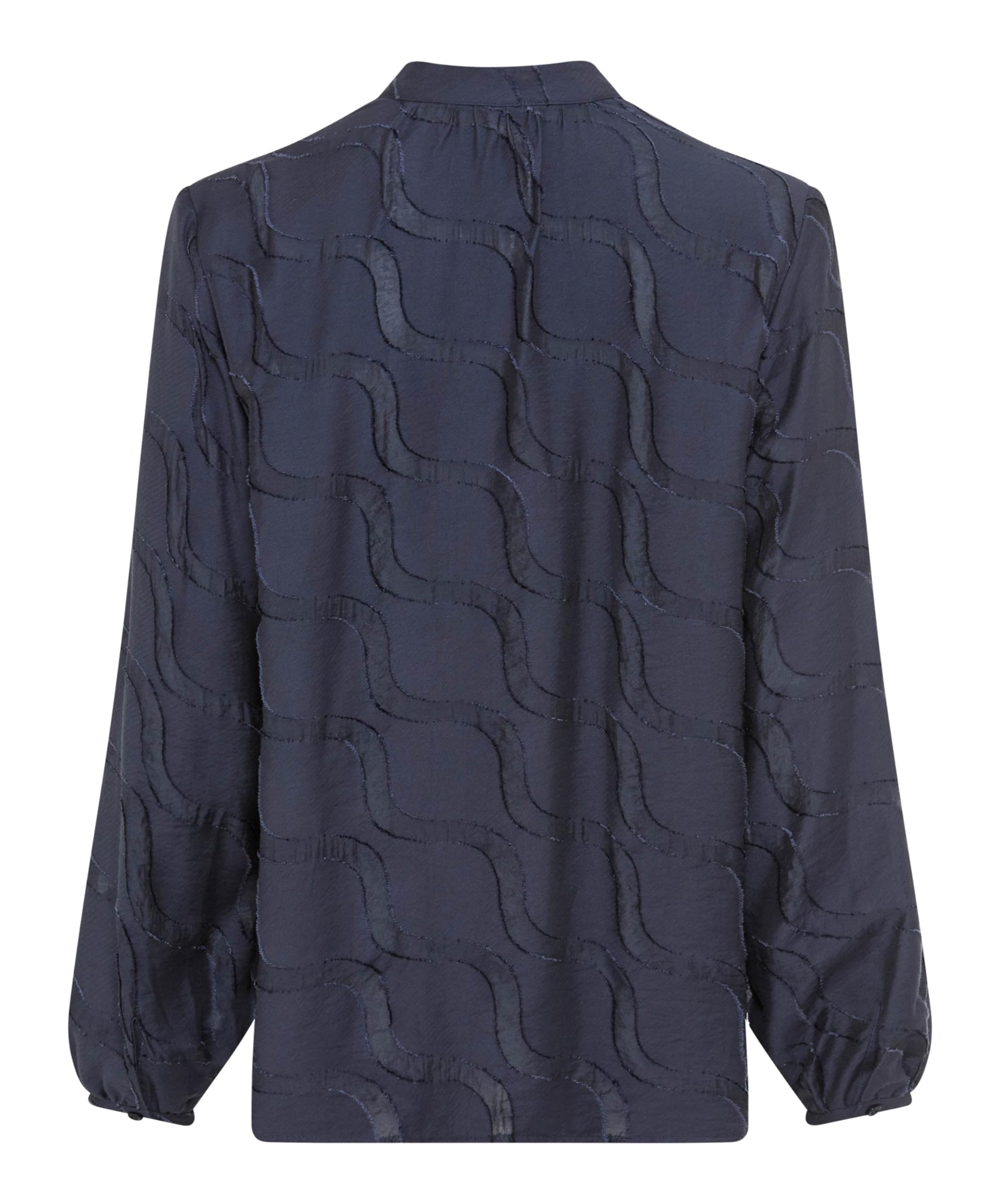 Brax Bluzka damska Style.Vivi Burn Out, 23 Midnight Blue, 46