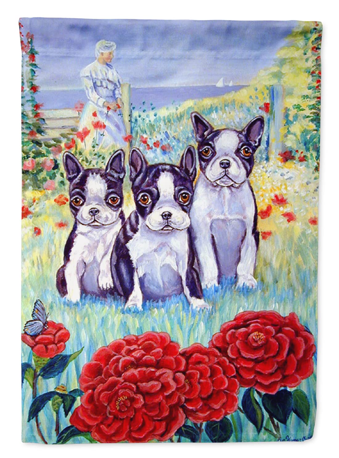 Drapeau de maison Boston Terrier cadeau idéal pour amoureux d'animaux