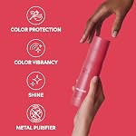 Wella Professionals Invigo Shampooing Brilliance pour cheveux fins/normaux colorés, Shampoing Salon, Nettoyeur de cheveux, Couleur sans danger, Laver quotidiennement, Caviar à lime, Protection intense des couleurs