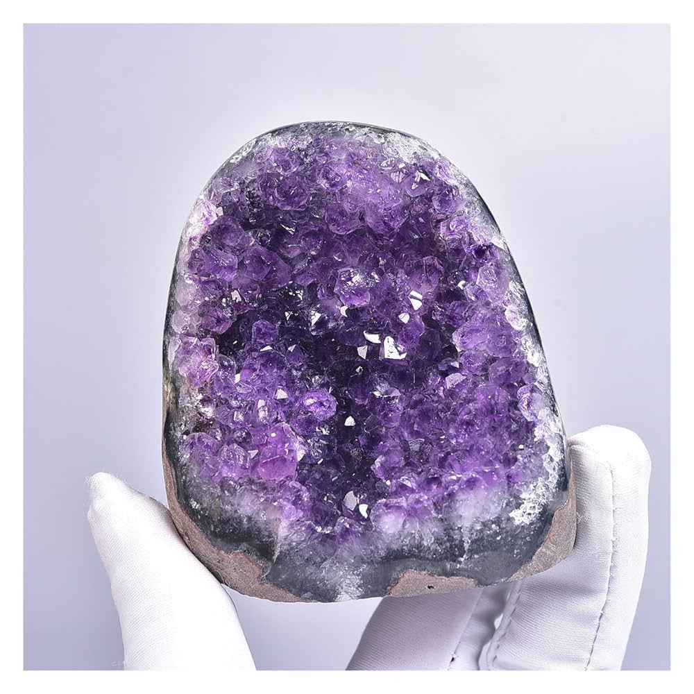 A726 高品質アメジストドーム クラスター パワーストーン　2点セット Amazon.co.jp: アメジストクラスター, 安いアアメジストドーム