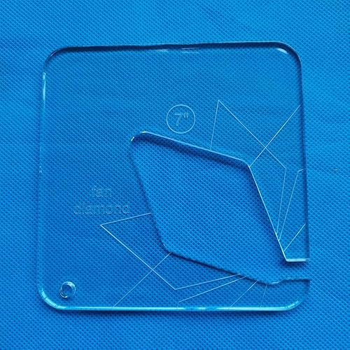 Miniatura 2 de YICBOR - Plantilla para decorar acolchado, para máquina de coser casera, serie 5