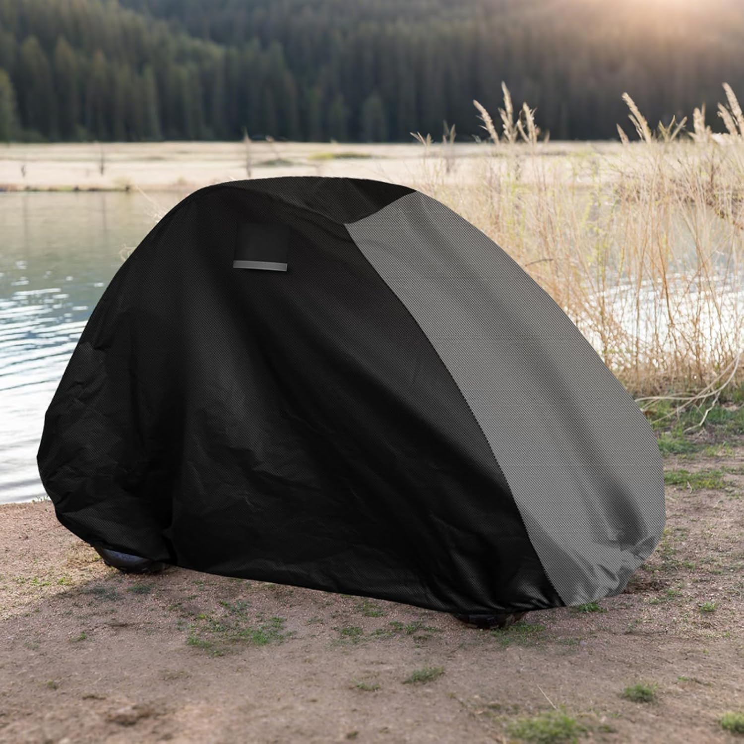 Go Kart Covers for Coleman KT196, 2 Seat Gogart Cover, Heavy Duty 420D Oxford Waterproof Go Kart Accessories with Air Vent, 68" L x 47" H x 45" W