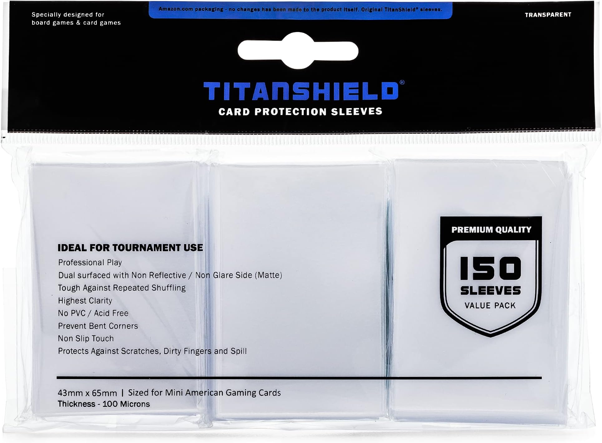 (Standard 66x91mm) Standard Size Board Game and Matte Trading Card