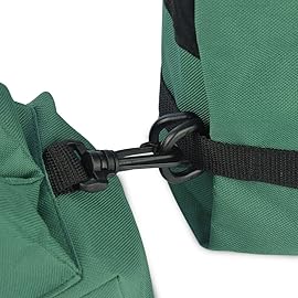 Twod Outdoor Shooting Rest Bags Target Sports Shooting Bench Rest Front & Rear Support SandBag Stand Holders for Gun Rifle Shooting Hunting Photography - Unfilled