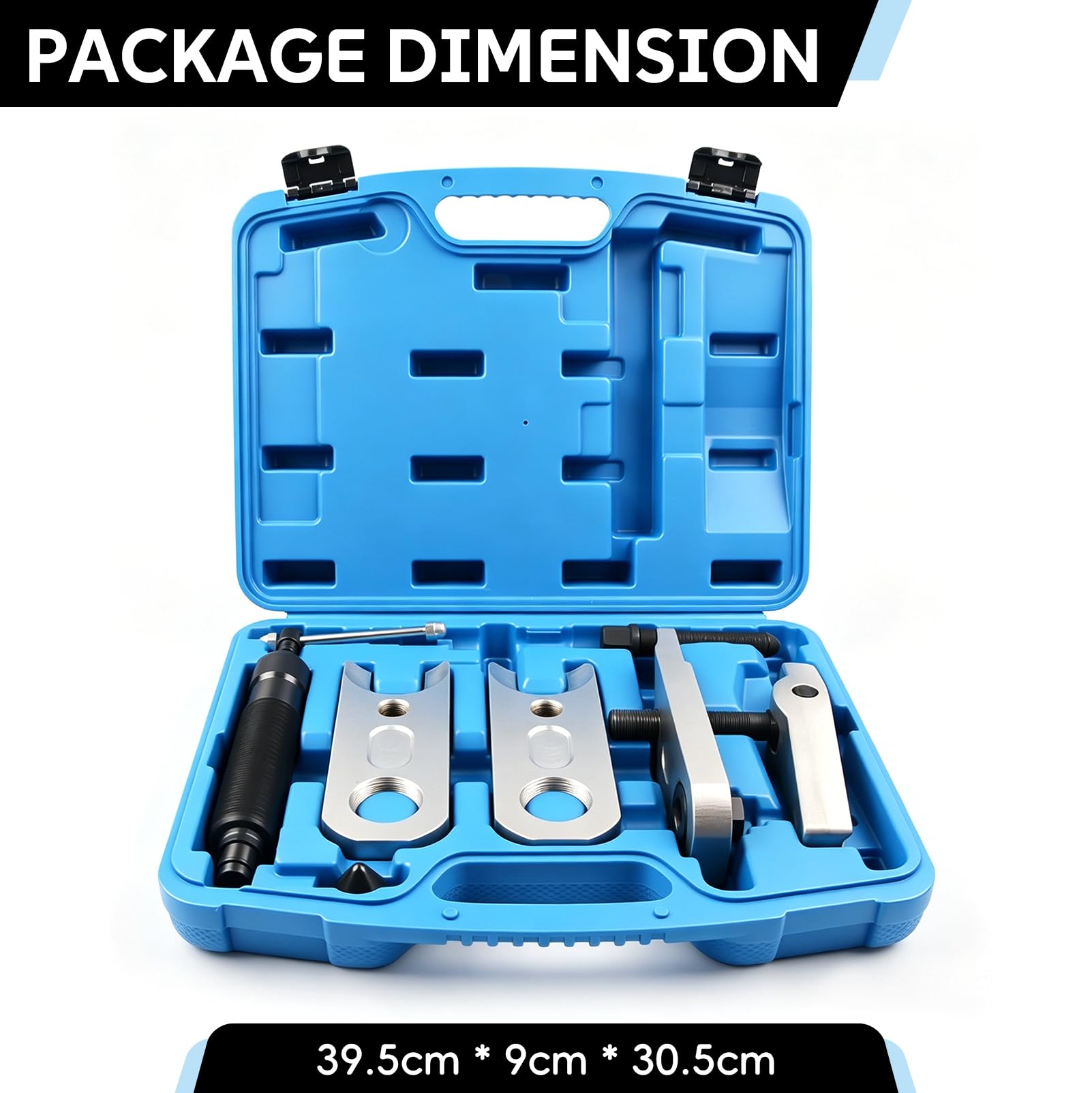 Kit Extractor de Rótulas | Para Extractor Hidráulico de Alto Rendimiento de 12 Toneladas y Servicio Pesado