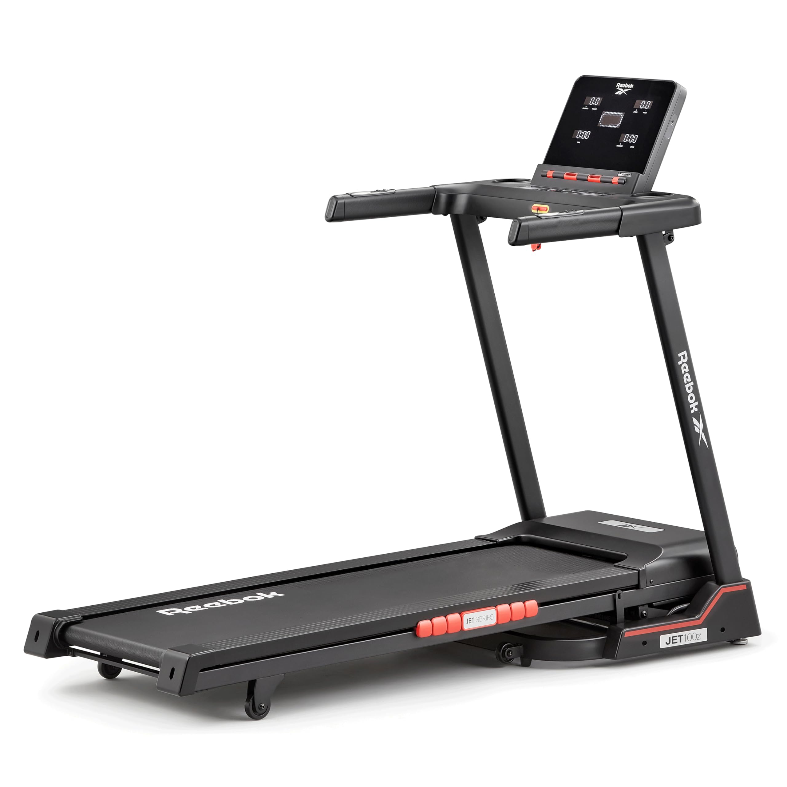 Tapis de Course Reebok Jet 100 Z - Kinomap et Zwift - 130x43cm - 18km/h - 24 programmes