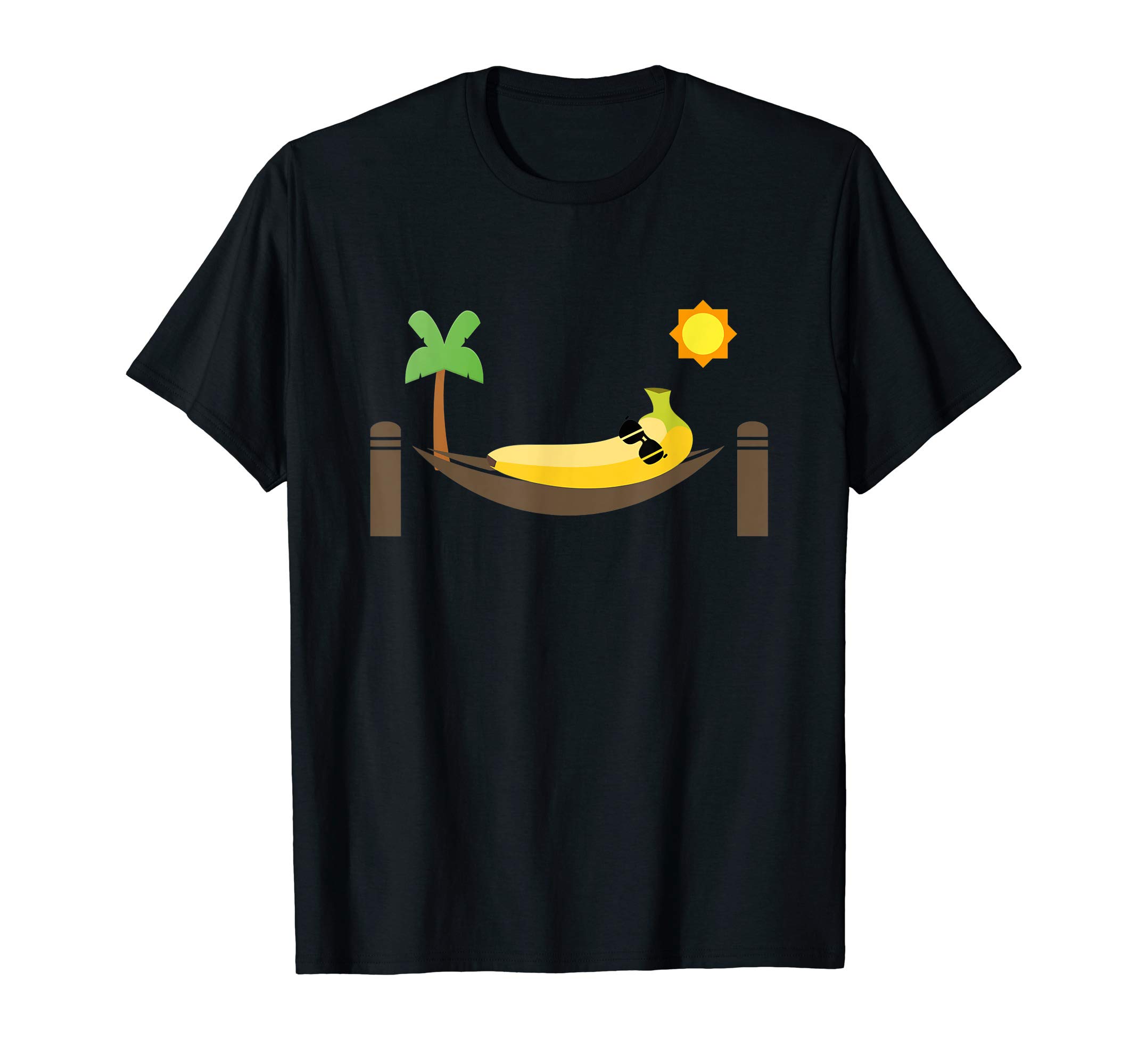 Funny Banana Pun Shirts For AllBanana in a Hammock Punny Fruit T-ShirtOEKO-TEX STANDARD 100