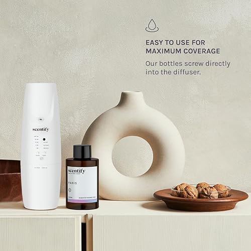 Miniatura 6 de Scentify - Aroma de aceite aromático de París para difusores de aceite, aceite aromático lujoso con aroma a bayas, flores, ámbar, polvo, difusor