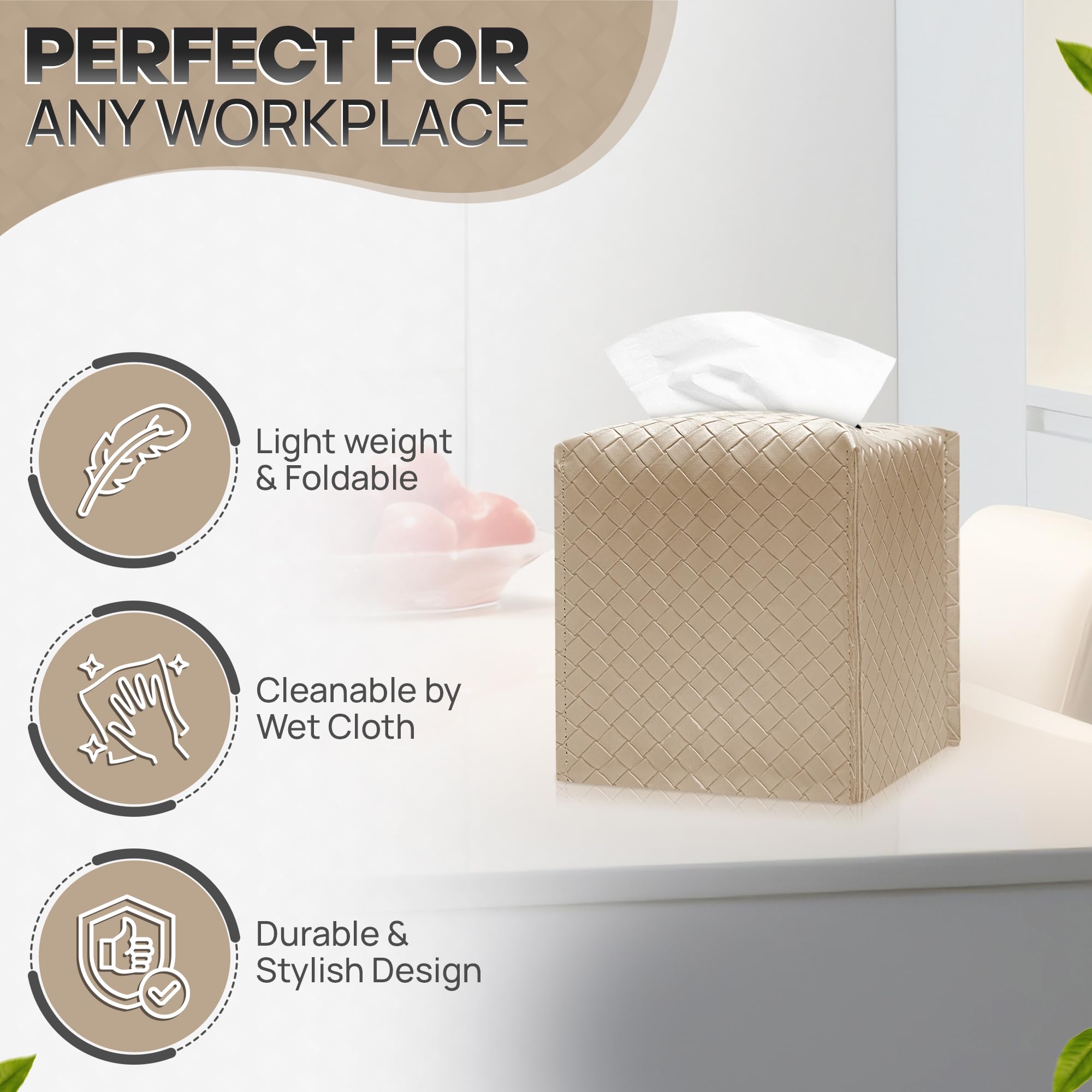 Yunobi Guaina in pelle per organizer EDC passante per cintura in pelle