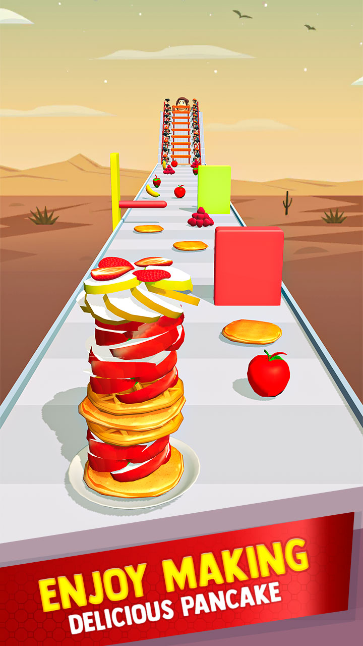 Pancake Stack Run Pancake Rush Cake Stack Maker Master Pancake Tower