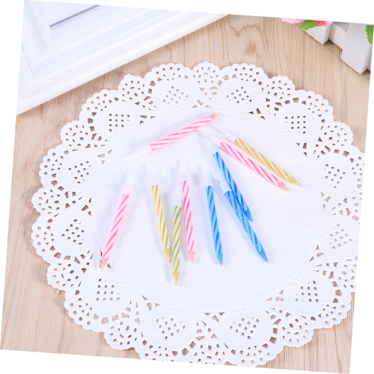 TOPBATHY 3 Set Di Candele Uniche Per Il Compleanno Materiale Sicuro Per Scherzi 100 Pezzi * 3
