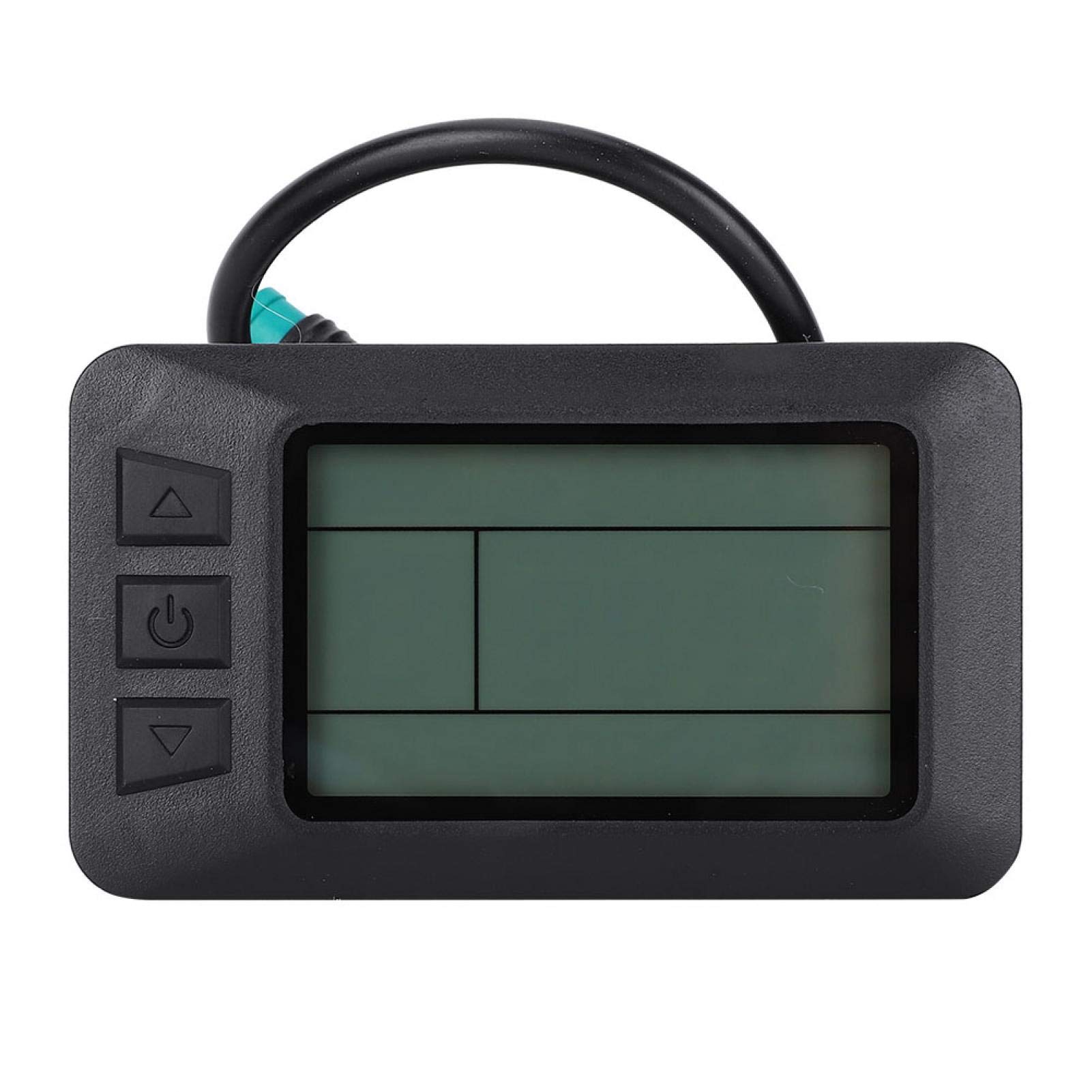 Instrumento LCD de Bicicleta, Accesorio eléctrico de conversión de Bicicleta KT-LCD7 Instrumento LCD con Conector USB Impermeable Accesorios para la conversión de Bicicletas eléctricas