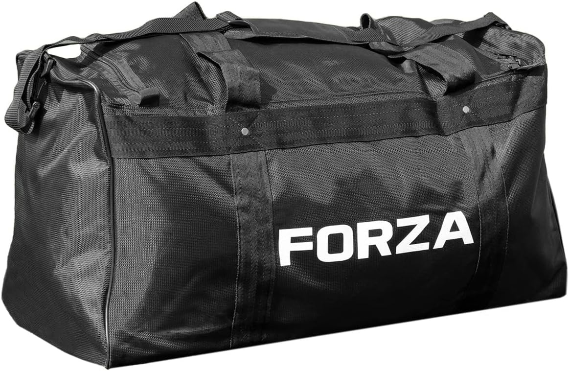 FORZA Large Football Kit Bag Black Sports Bag/Holdall Bag Durable