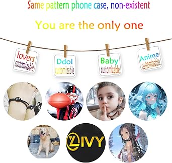 IVY Custom Phone Case, Tempered Glass Case for iPhone 18 Pro Max 18 Pro