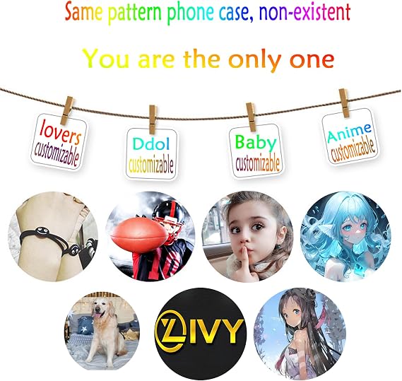 IVY Custom Phone Case, Tempered Glass Case for iPhone 18 Pro Max 18 Pro