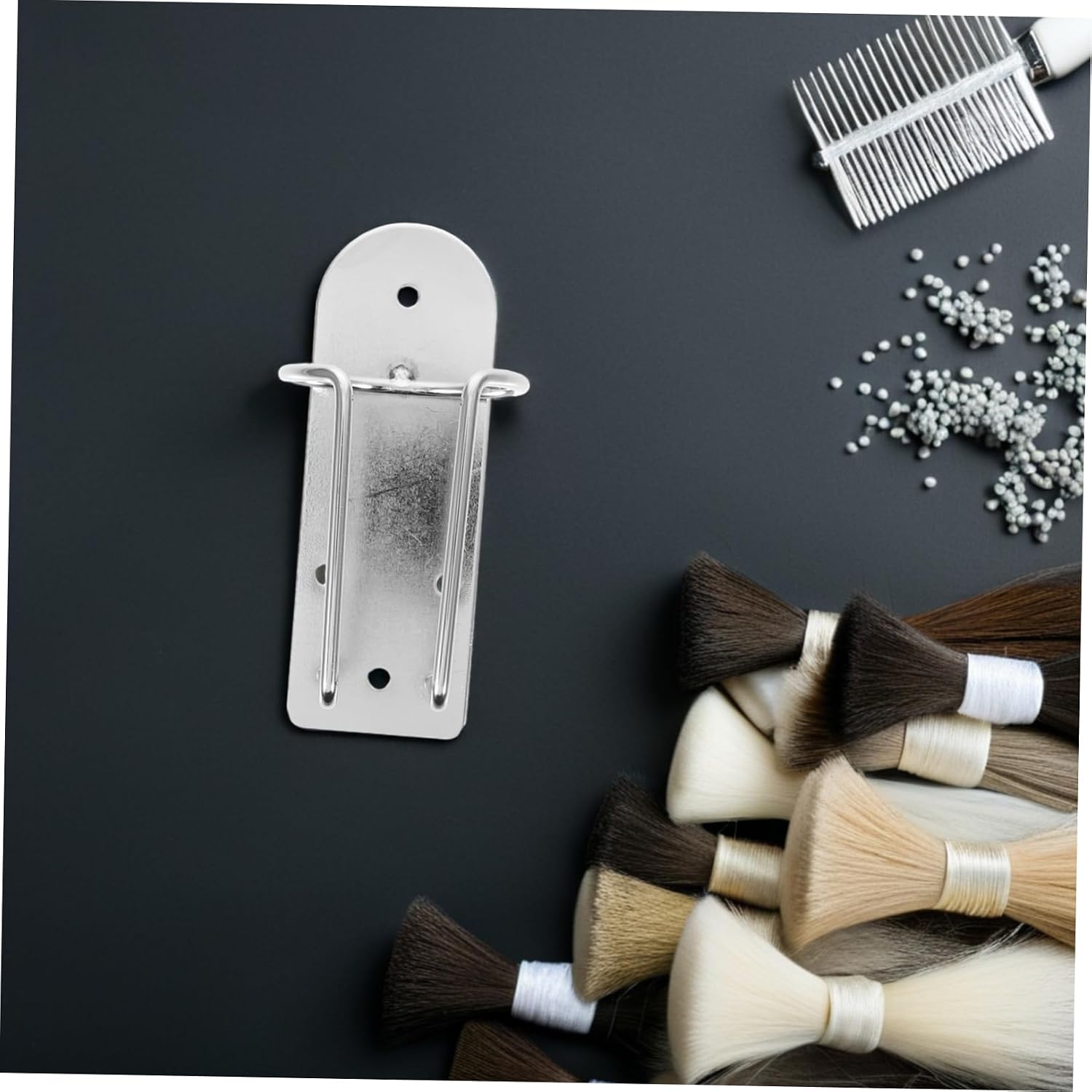 Hair Clipper Storage -mounted Electric Clipper Organizer for Barbers Space-saving Holder for Grooming Tools Display and Storage