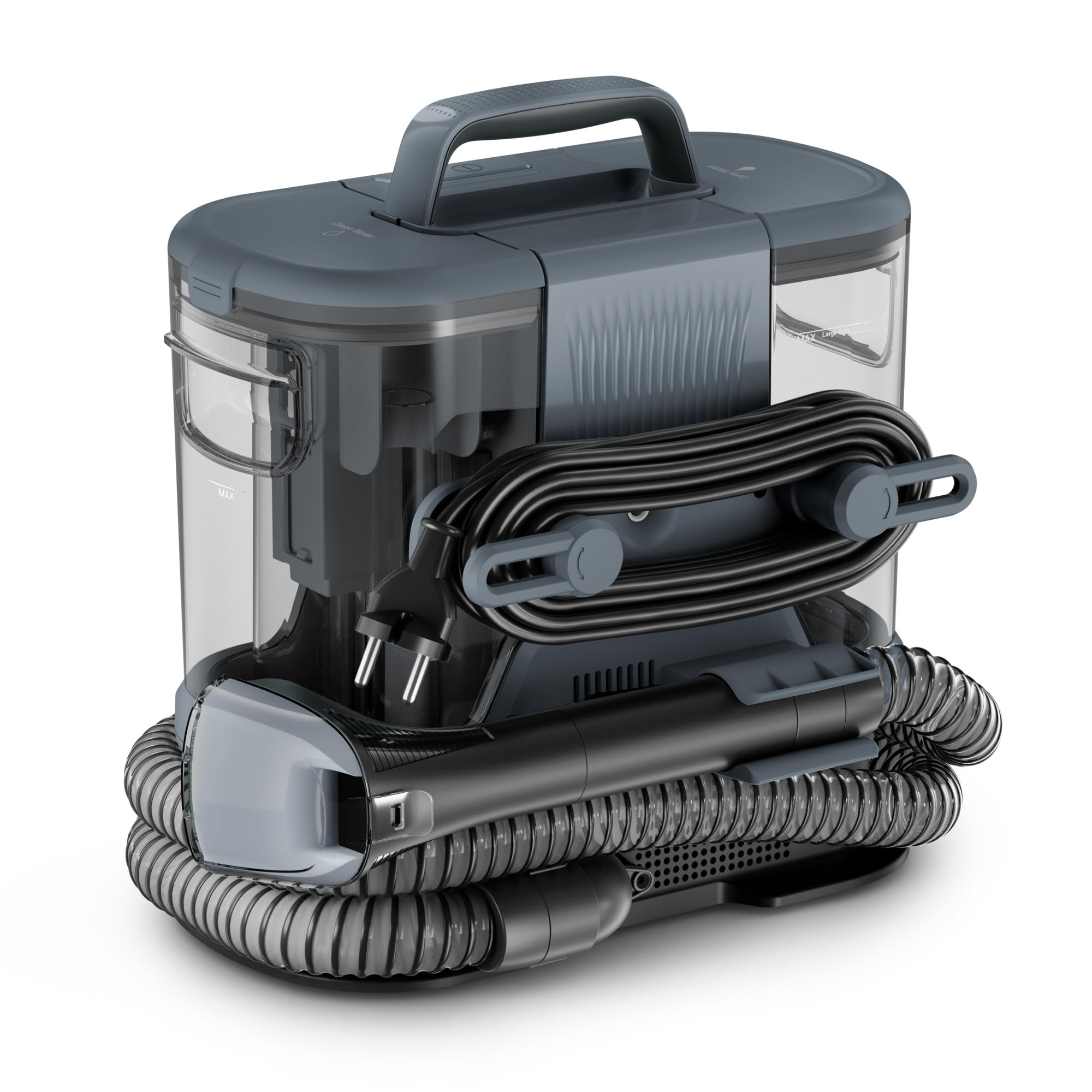 Rowenta Clean It, Smacchiatore, Pulitore per Tappeti Compatto e Versatile, Design Compatto, Sporco di Animali, 400 W, IN3011F0