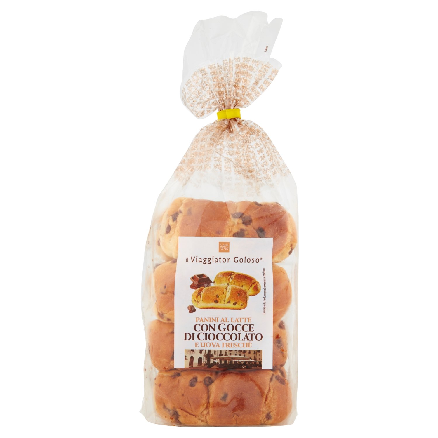 Il Viaggiator Goloso Panini al Latte con Cioccolato - 280g