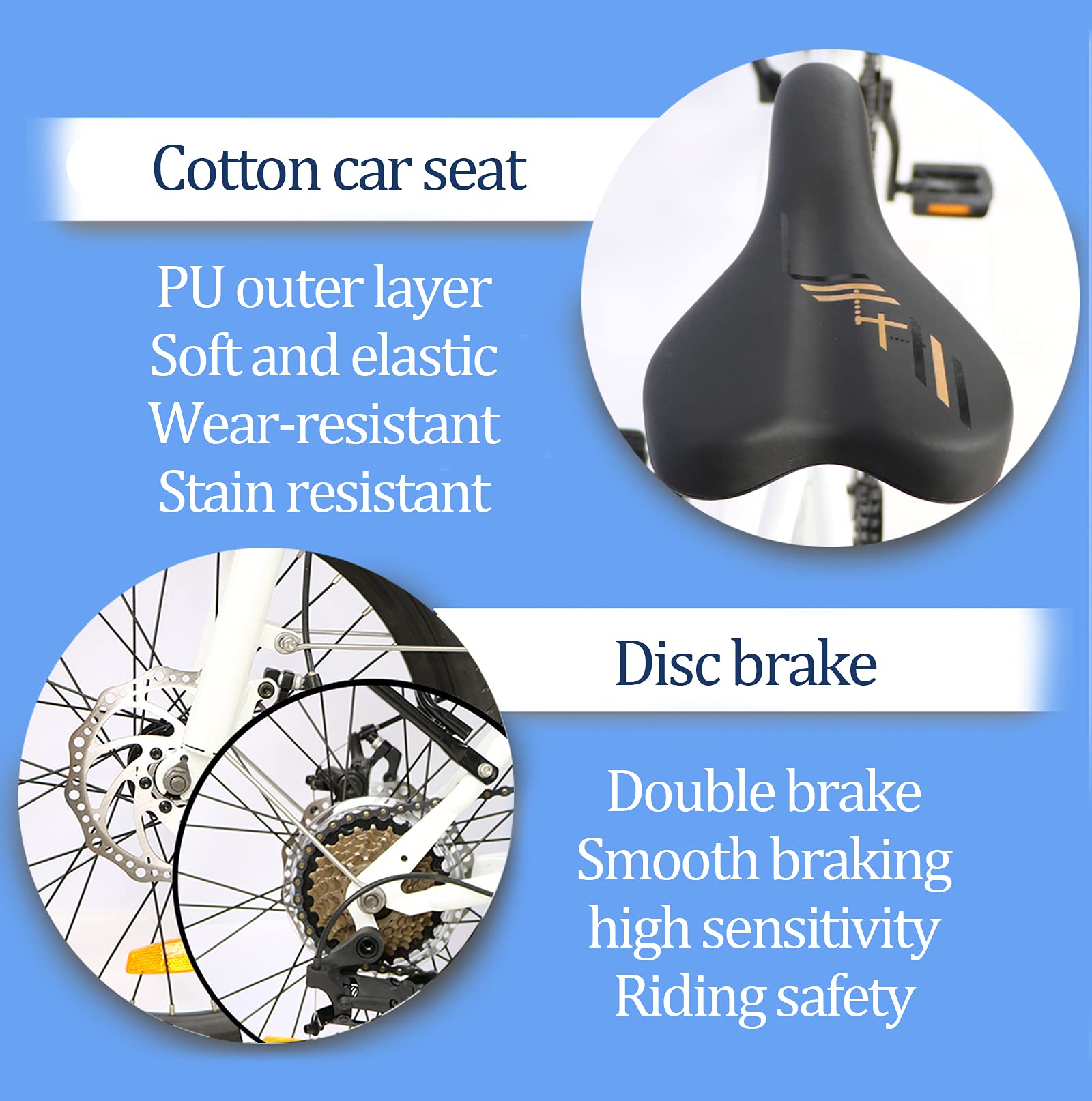 Amazon | 二人乗りみタンデム自転車 二人で乗れる 20インチ メカニカル