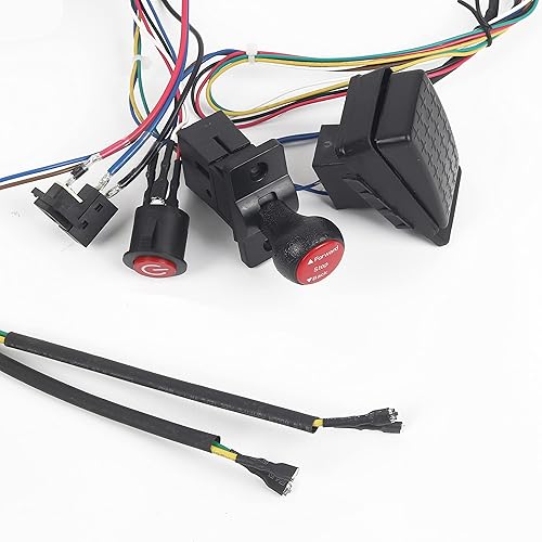 Miniatura 4 de Coche eléctrico para niños de 12 V DIY Modificado Cables Arnés de Control Remoto Circuito Borad Switch, Niños Powered Ride On Car Accesorios