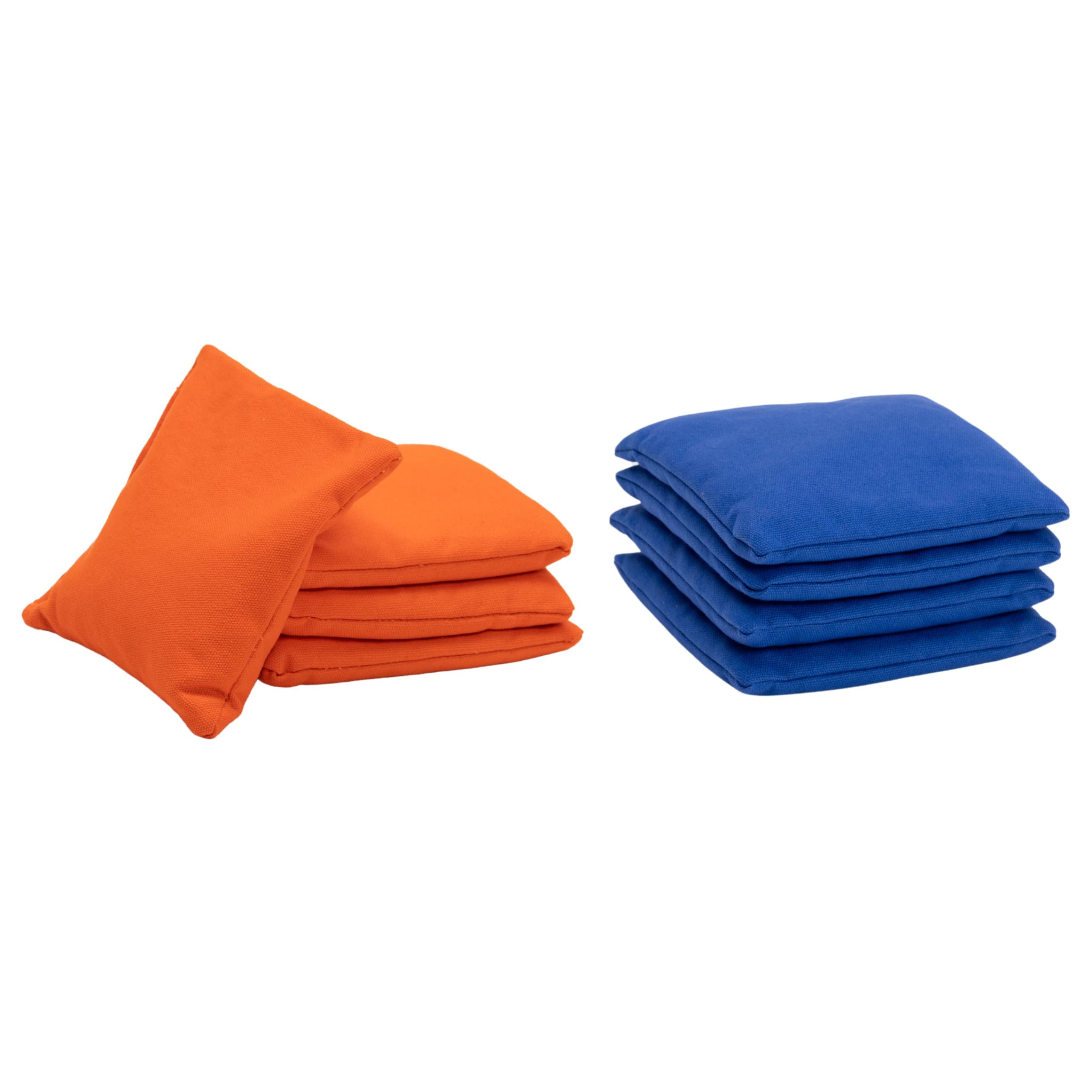 Wicked Wood Cornhole Bags - 2x4 Official ACL Licensed - 15x15cm - 450gr - ACL REC - Orange/Blue