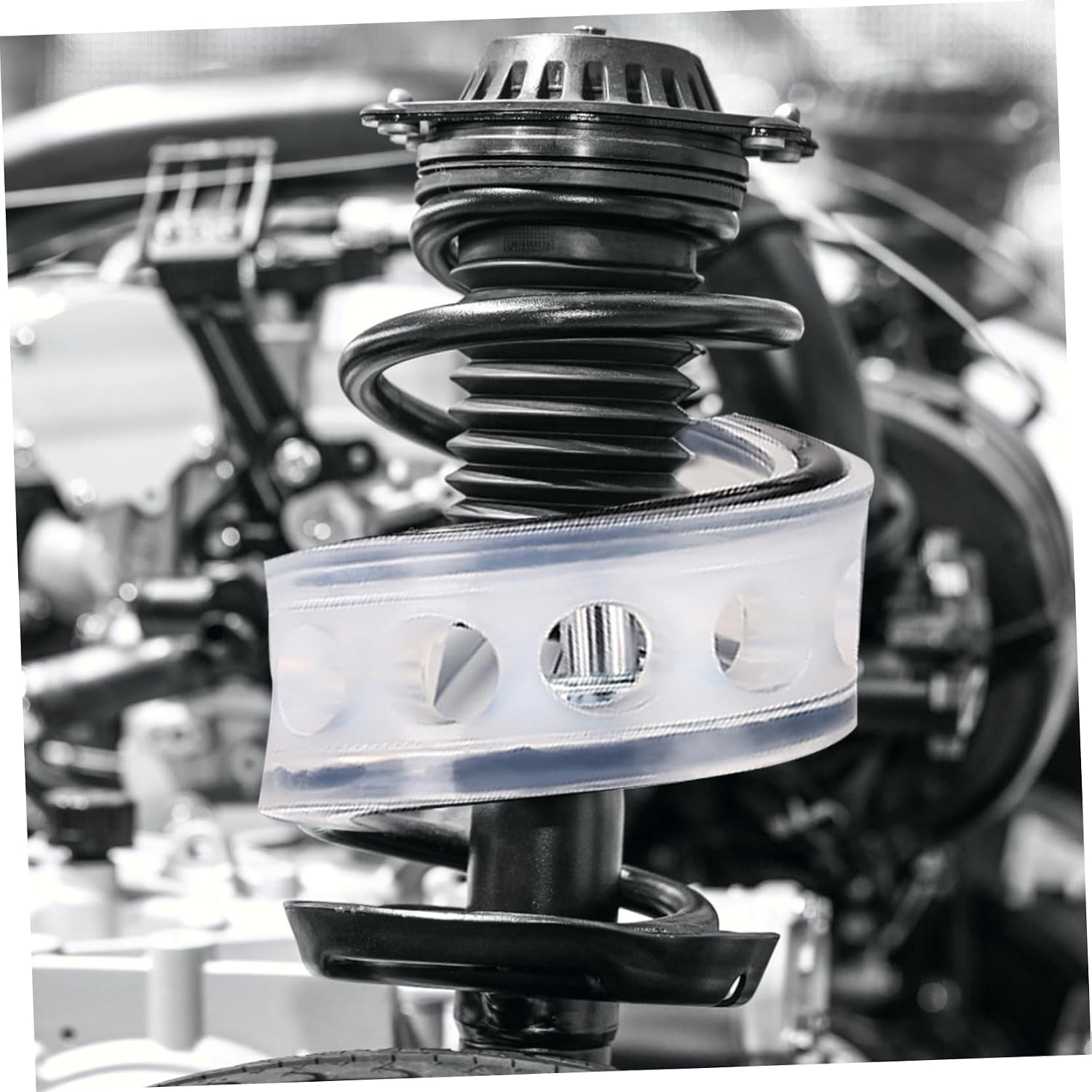 GLEAVI Auto Spring Buffer Rubber Coil Spring Bumper for Car Automotive Replacement Shocks