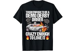 Smashing Cars Demolition Derby T-shirt