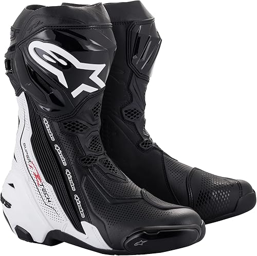 Miniatura 10 de Alpinestars Supertech R - Botas de motocicleta ventiladas, botas ligeras de carrera con ventilación y protección mejoradas