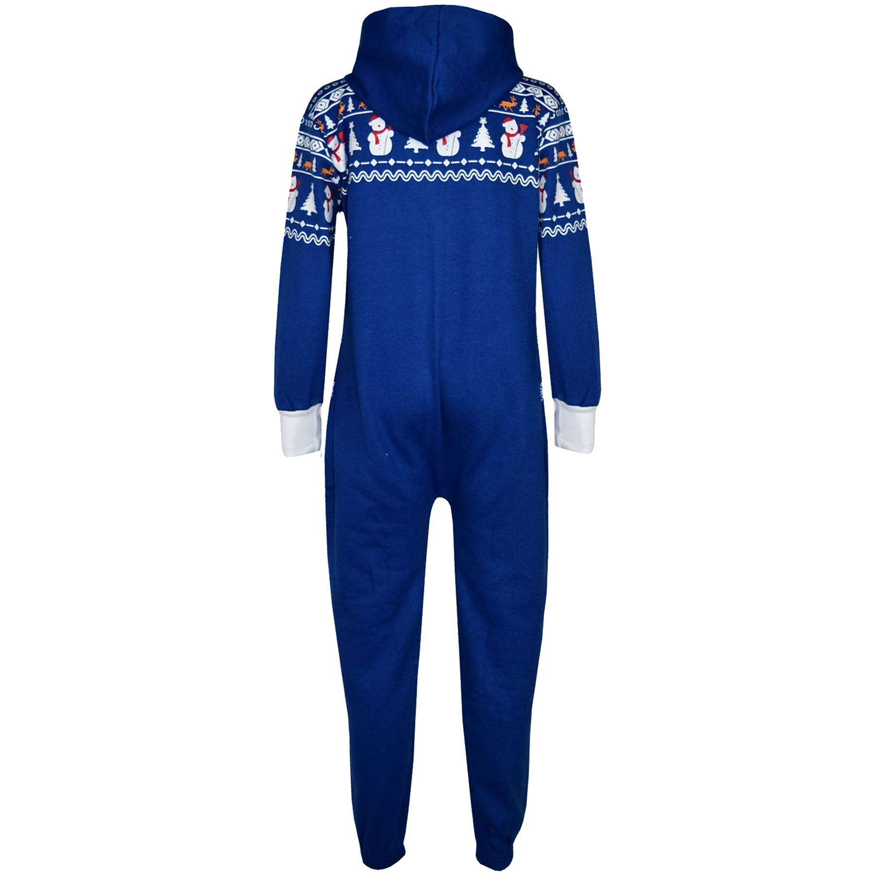 A2Z 4 Kids® Bambini Ragazze Ragazzi Novità Natale Babbo Natale Pinguino Pupazzo Di Neve Renna Stampare Tutina Tutti In Uno Tuta Nuova Età 5 6 7 8 9 10 11 12 13 Anni