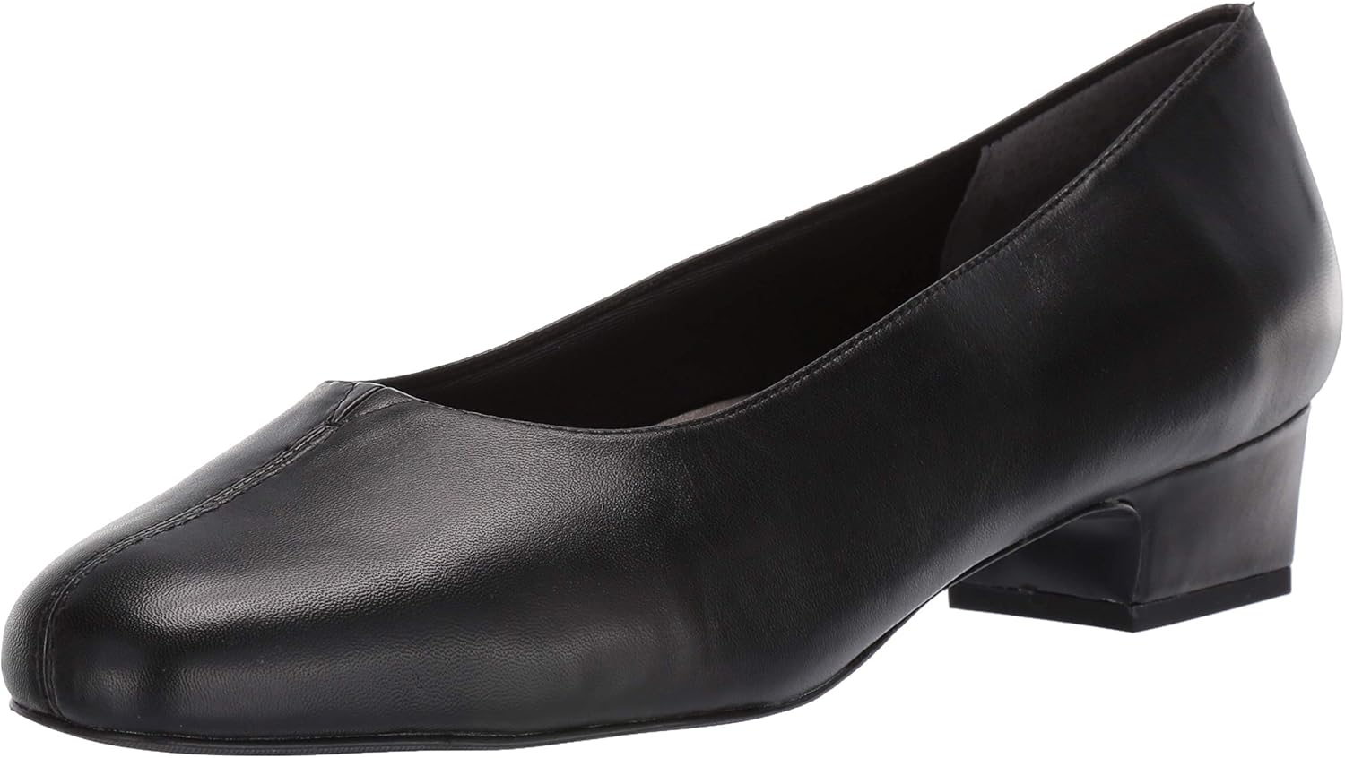 Trotters Women's Doris Pump,Black Kid,7.5 M