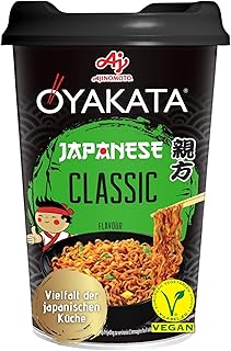 OYAKATA Instant Noodle Cup Classic 93 g I Classic Soy Sauce with Spice Mix I Ready…