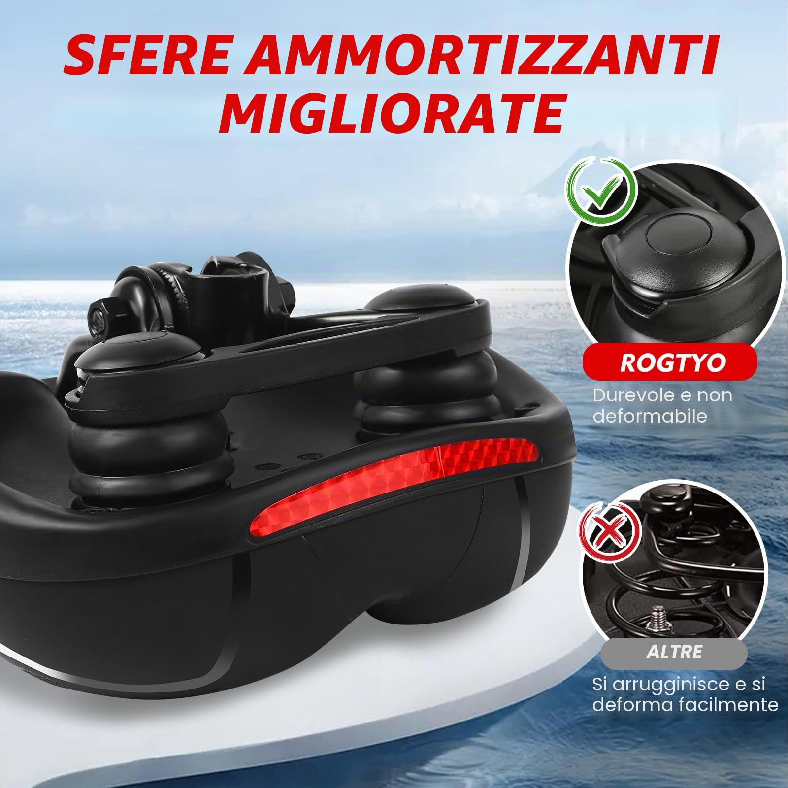 Sella per Bicicletta Pro Max Comoda,Sella Bici in Memory Foam Morbido Ampia, Uomo Donna Sellino Bicicletta Traspirante Ergonomica per Biciclette da Strada, City Bike, Mountain Bike