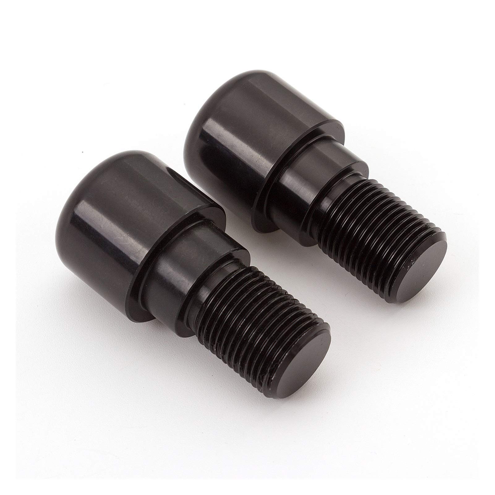 Manopole Per Moto In Alluminio CNC Manopole Per Contrappeso Per Manubrio Manopole Per Manubrio Da 18 Mm Per Yamaha YZF R6 1999-2016 2000 2001 Manopole Bar Ends (Colore : Nero)
