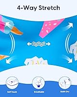 Vista 137 de maamgic Traje de baño para niños con forro de compresión elástico para niño Yema de Huevo Coco