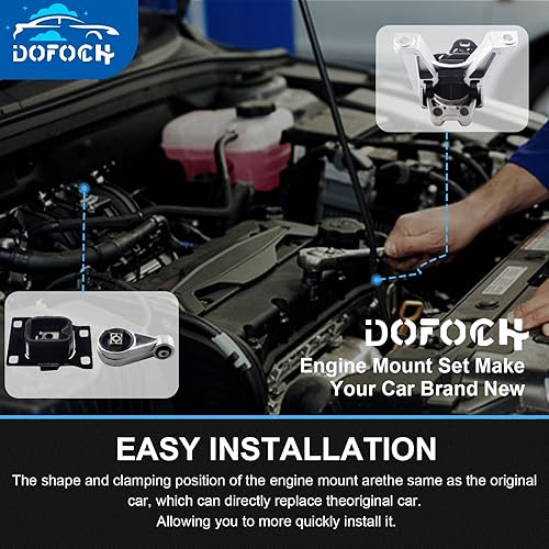 Miniatura 2 de 3 piezas de repuesto de motor y montaje de transmisión para Explorer 2011-2015 V6 3.5L Motor automático Trans Reemplazo # A5635 A5663HY A5734 3255