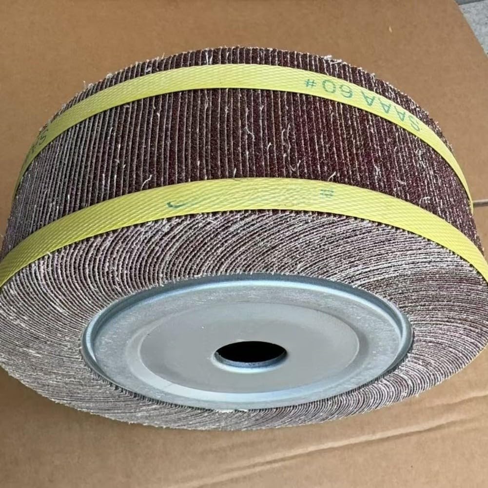 Rueda del disco de la aleta de 220x80x32m m para el uso en las superficies del metal durante el pulido y el acabado de la molienda con las amoladoras angulares (A)