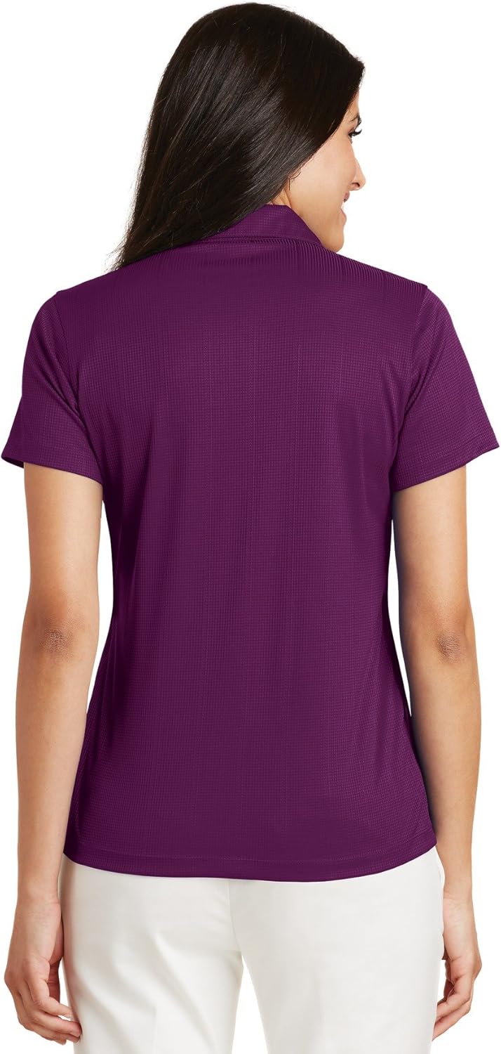 Port Authority Ladies Performance Fine Jacquard Polo. L528 Violet