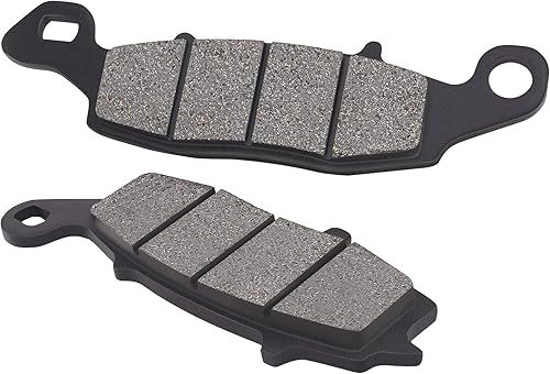 Miniatura 7 de AHL Juego de pastillas de freno semimetálicas delanteras y traseras para Kawasaki VN900 Vulcan Custom 2007-2014