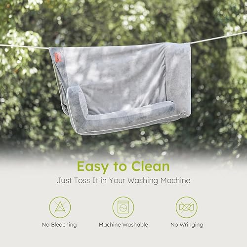 Miniatura 9 de Cama extra grande para perro, cama ortopédica para mascotas con espuma viscoelástica de gel refrescante, cama para perro XL impermeable con funda