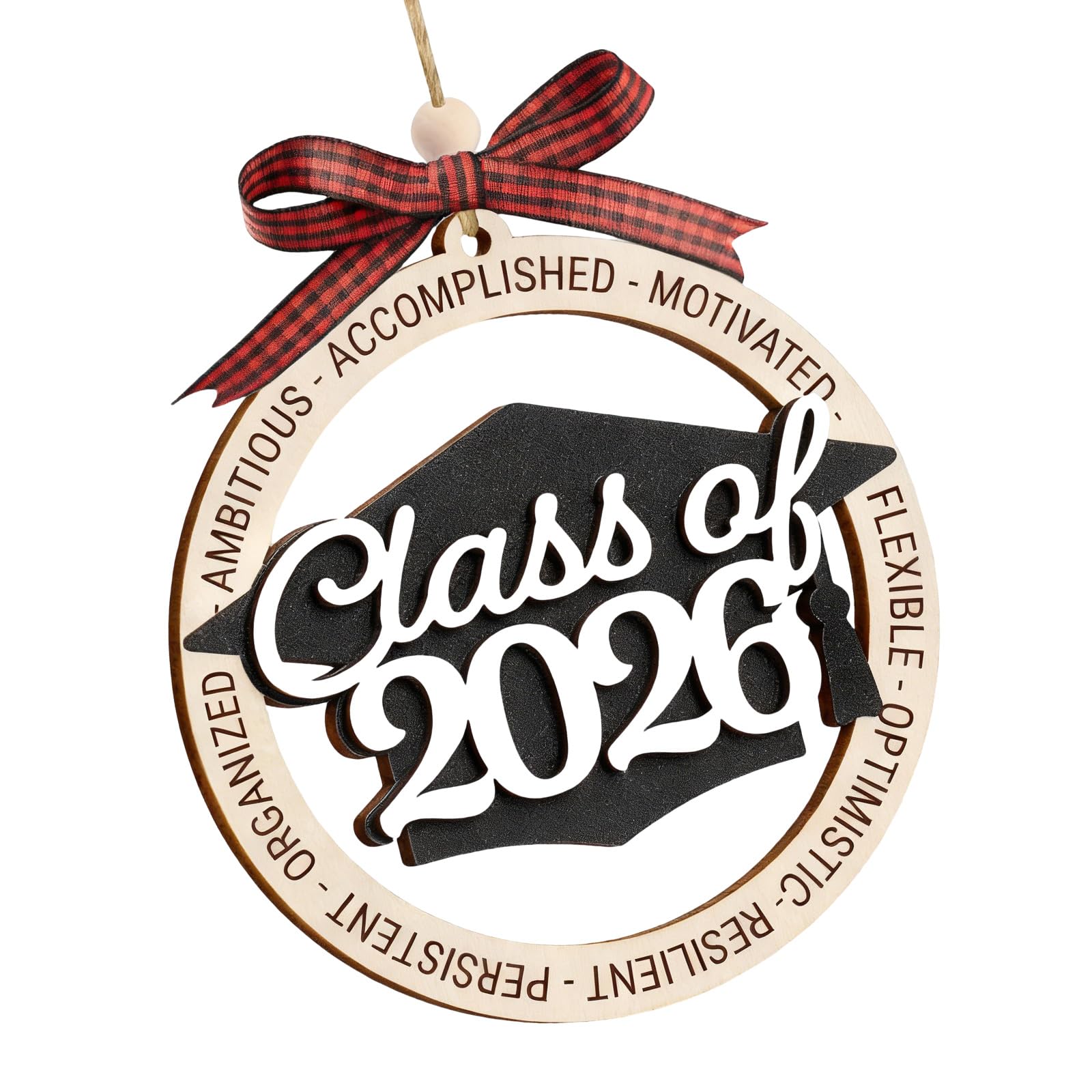 Carotoe D Natural Woo Graduation Sign For Class Of 2026 An 2025 Quick Setup Parties Party Ecoration